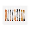 Trademark Fine Art Nancy LaBerge Muren 'Orange and Black' Canvas Art, 24x32 IC01993-C2432GG